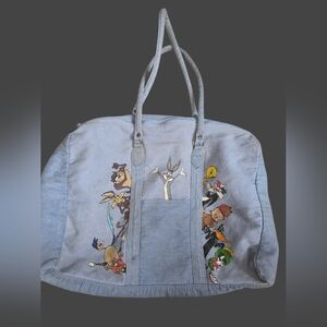 Lonney Tunes Denium, Vintage Tote Bag